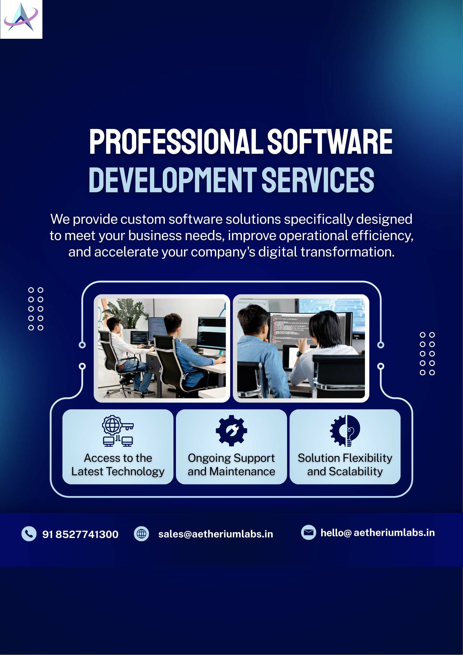 Professional Software Development Services: - Aetherium Labs Blog