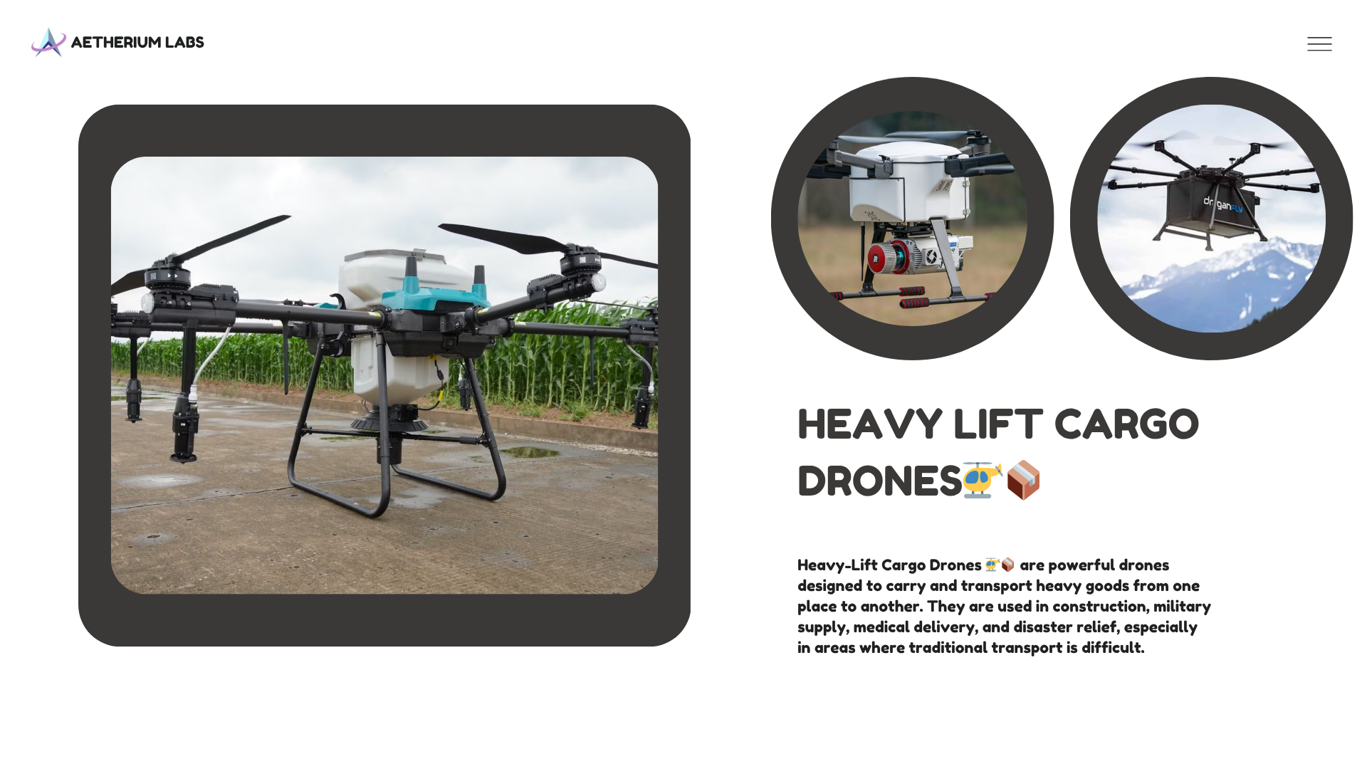 Heavy Lift Drones The Future of Smart Logistics